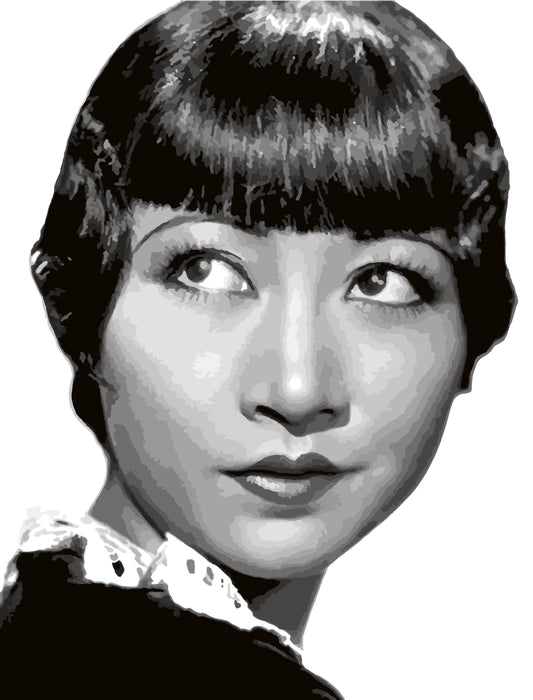 Anna May Wong paint by numbers
