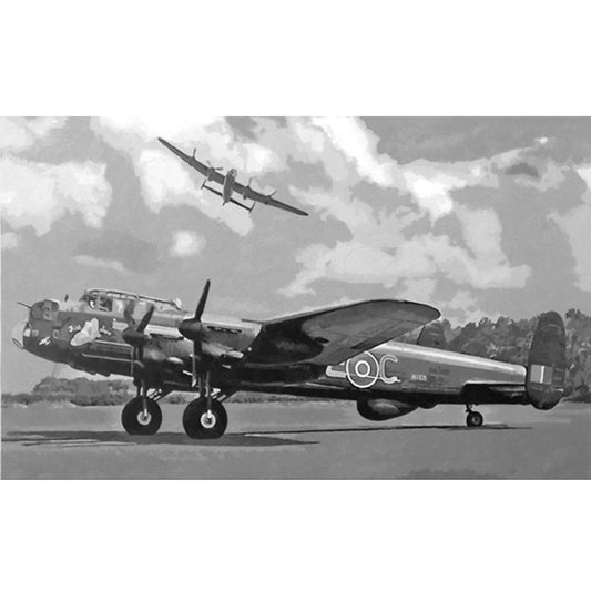 Avro Lancaster paint by numbers kit