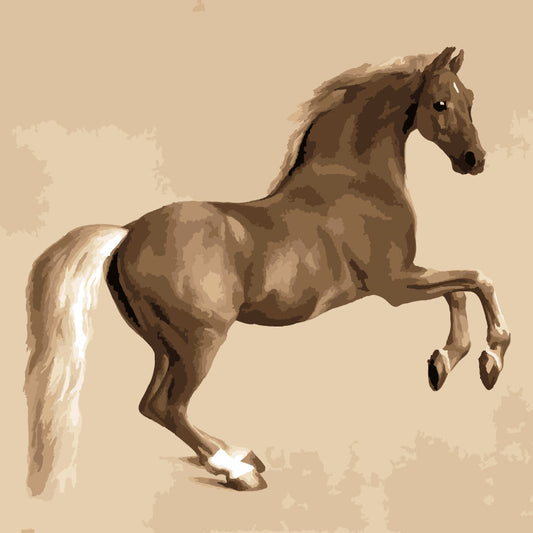 Whistlejacket-paint by numbers