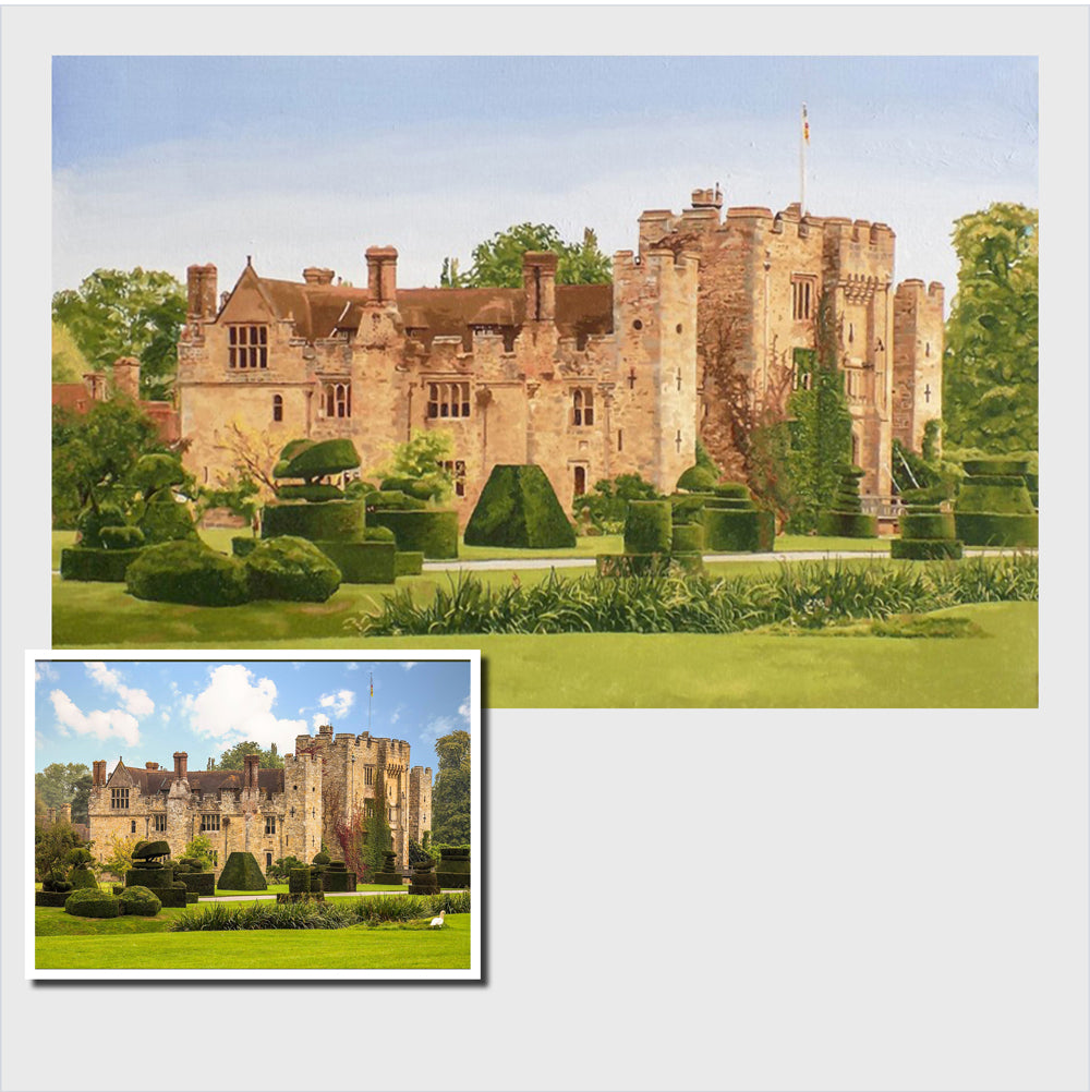 hever castle paint by numbers