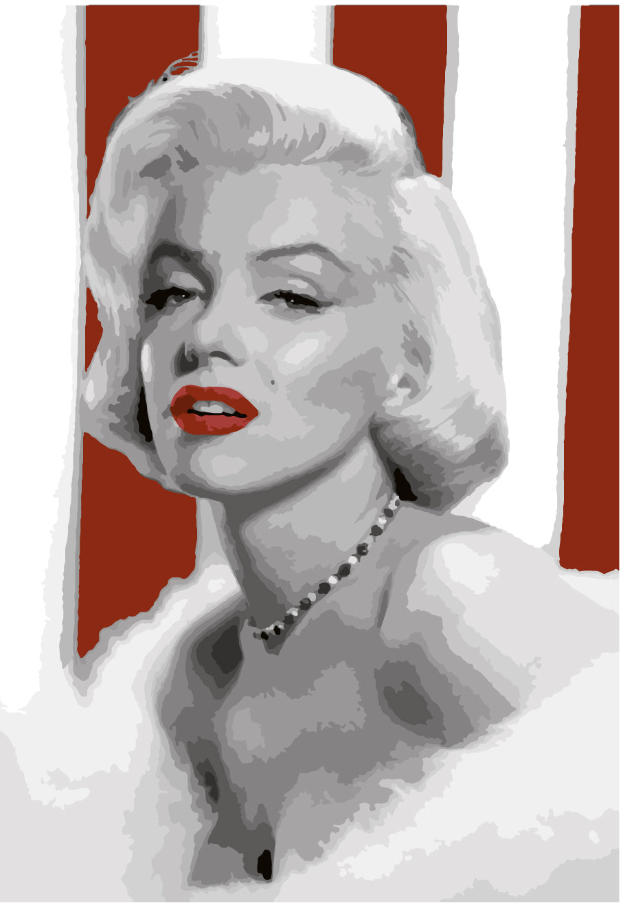Marilyn Monroe paint by numbers kit