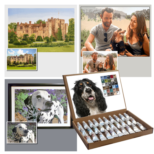 Personalised painting kit from your photo